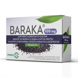 Baraka 100 mg, 24 capsule moi, Pharco - www.naturasanat.ro