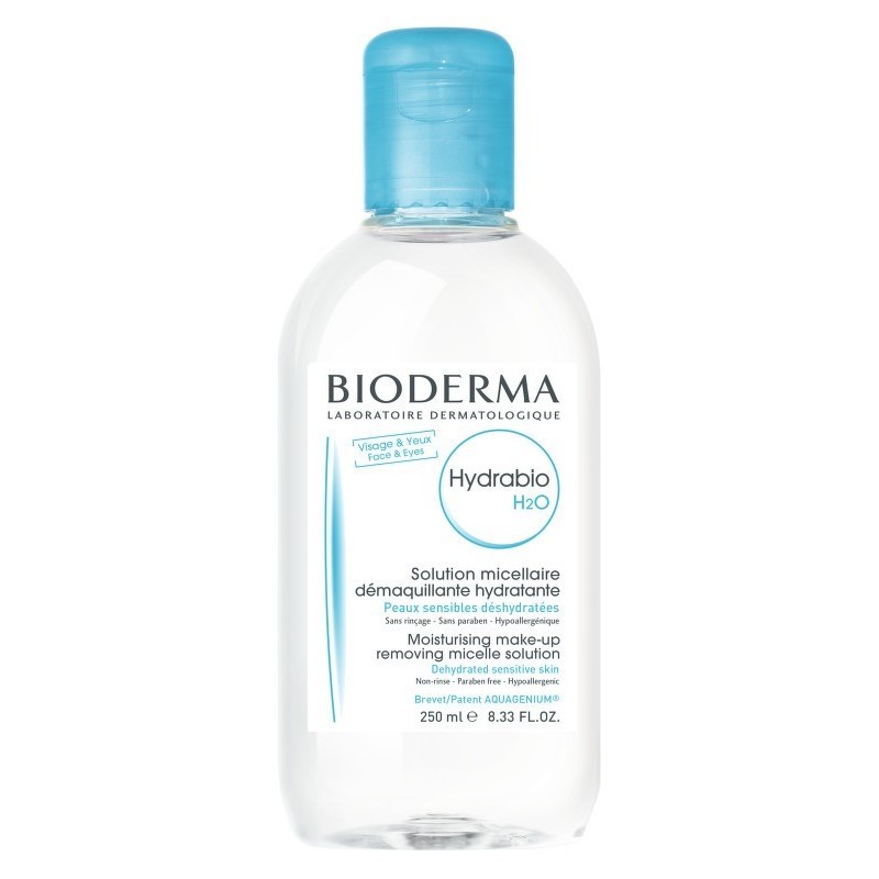 Solutie micelara hidratanta Hydrabio H2O, 250 ml, Bioderma - www.naturasanat.ro