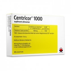 Centricor 1000mg x 20cp - www.naturasanat.ro