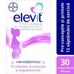 Elevit 1, 30 comprimate, Bayer - www.naturasanat.ro