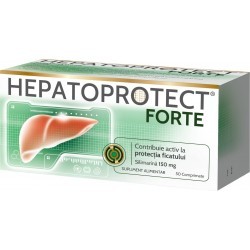 Hepatoprotect Forte, 50 comprimate, Biofarm - www.naturasanat.ro