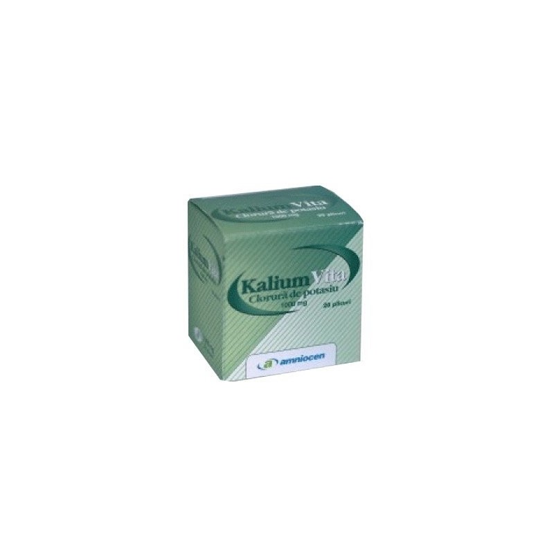 Kalium Vita x 20pl (Amniocen) - www.naturasanat.ro