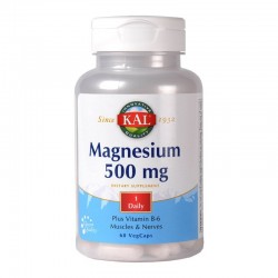 Magneziu 500mg Kal, 60 capsule, Secom - www.naturasanat.ro