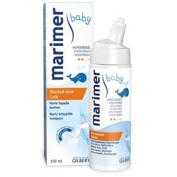 Spray nazal hipertonic baby Marimer, 100 ml, Gilbert - www.naturasanat.ro