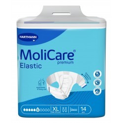 MoliCare Premium Elastic Scutece adulti 6 pic, marime XL, 14 bucati, Hartmann - www.naturasanat.ro