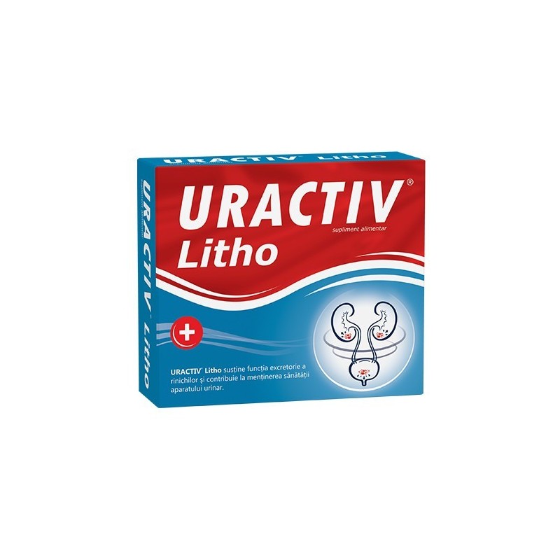 Uractiv Litho x 30 cps - www.naturasanat.ro