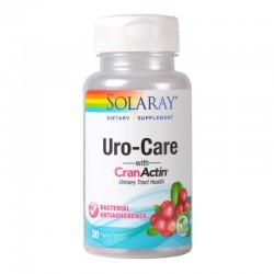 Uro-Care CranActin Solaray, 30 capsule, Secom - www.naturasanat.ro