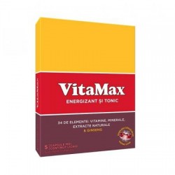 Vitamax, 5 capsule, Perrigo - www.naturasanat.ro