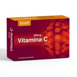 Vitamina C 500 mg, 30 comprimate, Bioeel - www.naturasanat.ro
