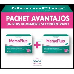 Pachet MemoPlus, 60 + 30 tablete, Walmark - www.naturasanat.ro