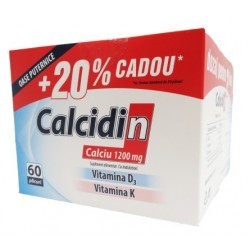 Calcidin, 60 plicuri, Zdrovit - www.naturasanat.ro
