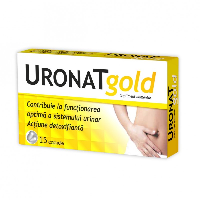 Zdrovit Uronat gold x 15cps - www.naturasanat.ro