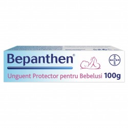 Unguent pentru iritatiile de scutec Bepanthen, 100 g, Bayer - www.naturasanat.ro