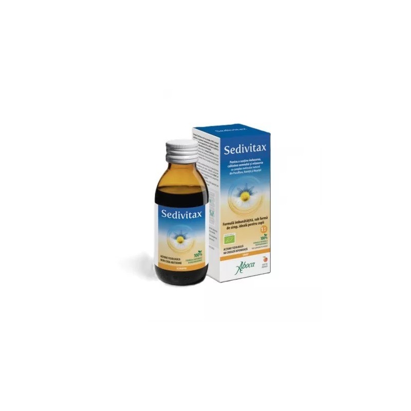 ABOCA Sedivitax sirop copii x 220g - www.naturasanat.ro
