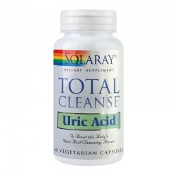 Total Cleanse Uric Acid Solaray, 60 capsule, Secom - www.naturasanat.ro