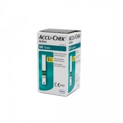 Teste glicemie Accu-Chek Active, 50 bucati, Roche - www.naturasanat.ro