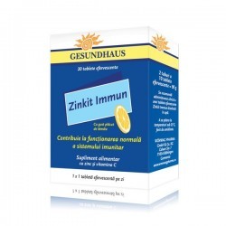 Zinkit Immun, 20 tablete efervescente, Worwag Pharma - www.naturasanat.ro