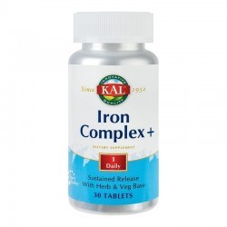 Iron complex Kal, 30 tablete, Secom - www.naturasanat.ro