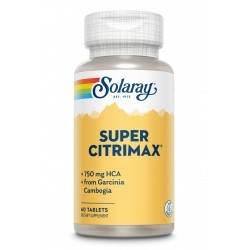 Super CitriMax (Garcinia cambogia) 750mg Solaray 60 tablete Secom - www.naturasanat.ro