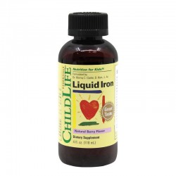 Liquid Iron 10mg Childlife Essentials, 118.50ml, Secom - www.naturasanat.ro