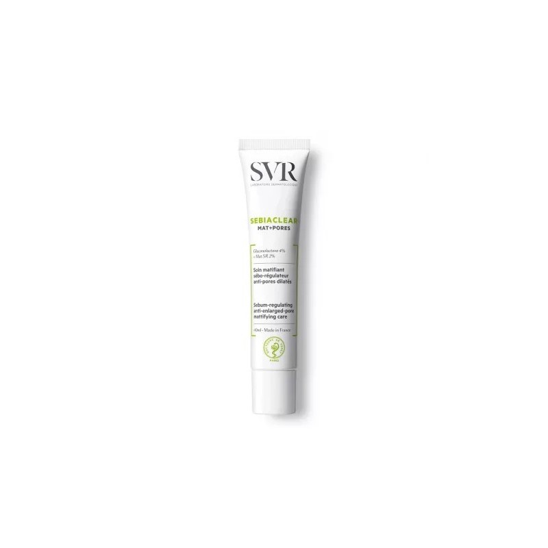 Crema matifianta seboreglatoare Sebiaclear Mat+Pores, 40 ml, Svr - www.naturasanat.ro