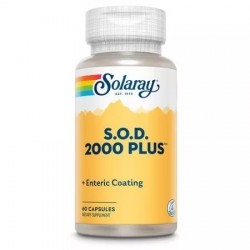 SOD 2000 Plus Solaray, 60 capsule, Secom - www.naturasanat.ro