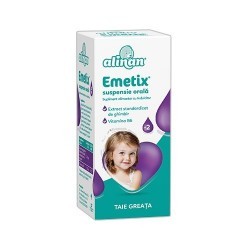 Emetix Kids suspensie orala x 20ml - www.naturasanat.ro