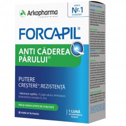 Forcapil anti caderea parului, 30 comprimate, Arkopharma - www.naturasanat.ro