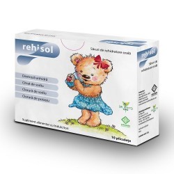 Saruri de rehidratare Rehisol, 10 plicuri, Dr. Phyto - www.naturasanat.ro