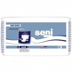 Scutece pentru adulti Seni Basic, Small, 30 bucati, Seni - www.naturasanat.ro