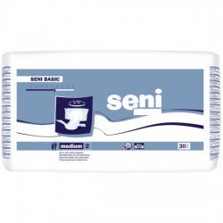 Scutece pentru adulti Seni Basic, Medium, 30 bucati, Seni - www.naturasanat.ro
