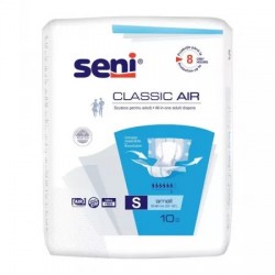 Scutece adulti Classic Air, small, 10 bucati, Seni - www.naturasanat.ro