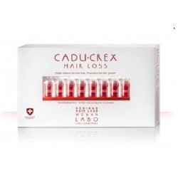 Tratament impotriva caderii parului stadiu sever femei, 20 fiole, Cadu-Crex - www.naturasanat.ro
