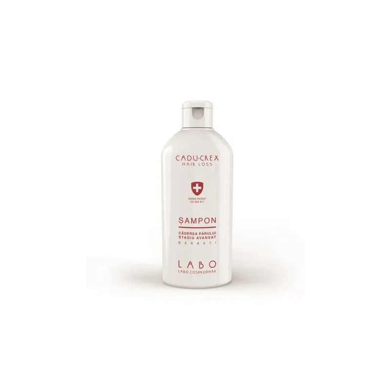 Sampon impotriva caderii parului barbati Stadiul Avansat, 200ml Cadu-Crex - www.naturasanat.ro