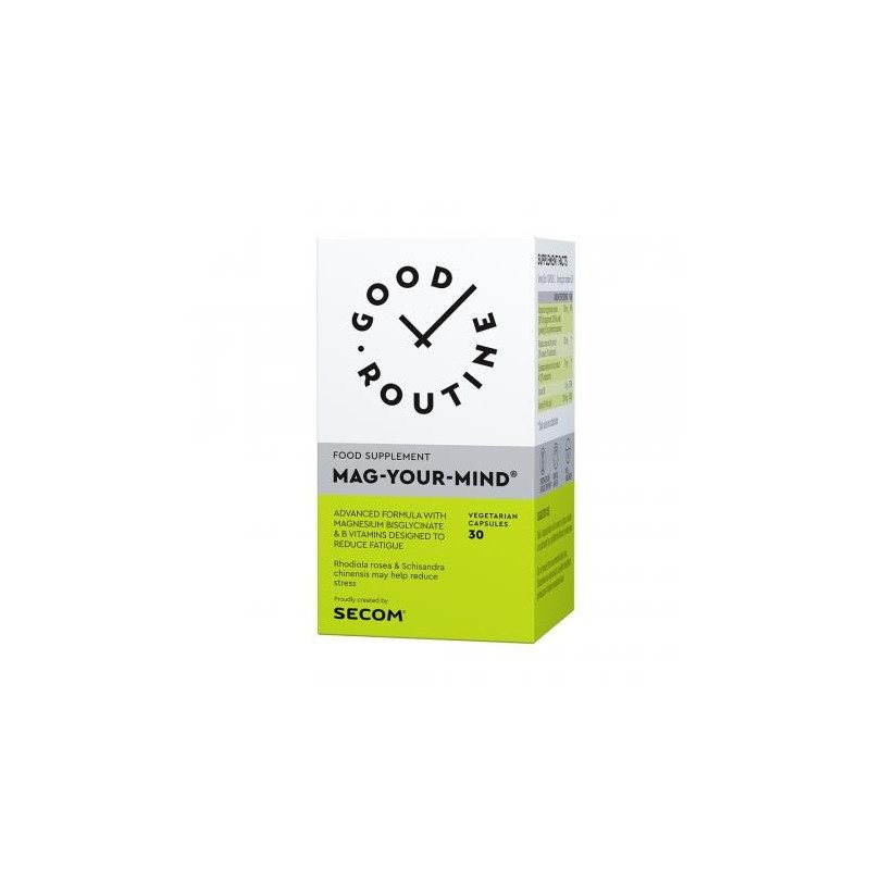 Mag Your Mind Good Routine, 30 capsule, Secom - www.naturasanat.ro