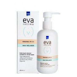 Gel pentru igiena intima zilnica Eva Intima Original pH 3.5, 250 ml - www.naturasanat.ro