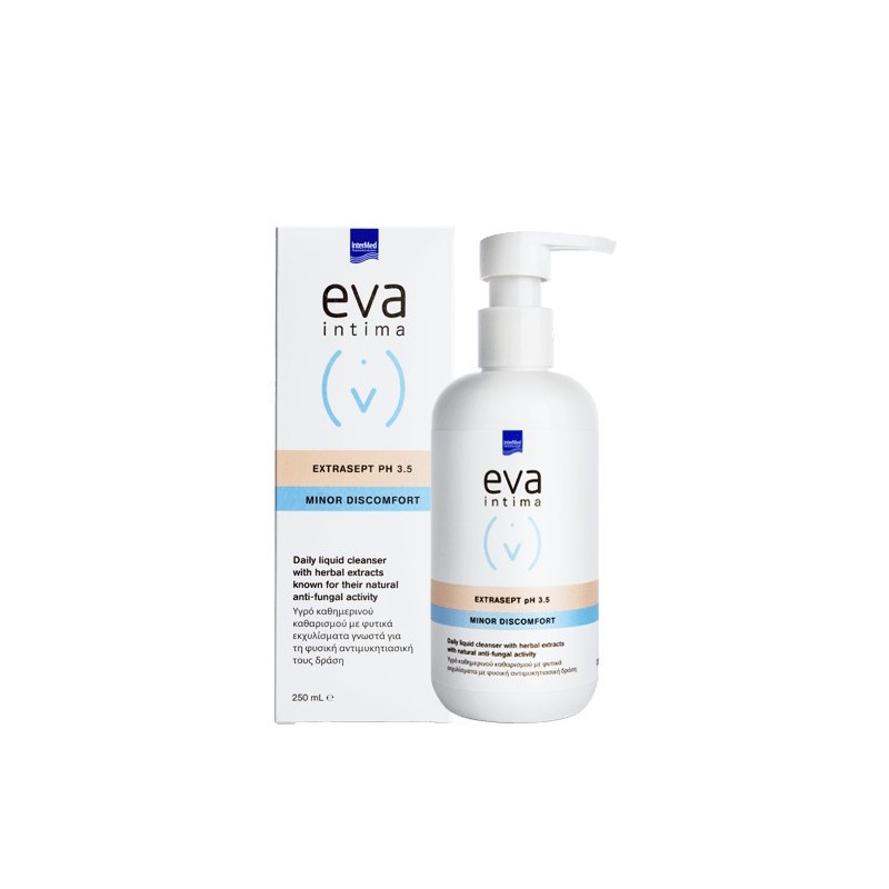 Gel pentru igiena intima Eva Intima Extrasept pH 3.5, 250 ml - www.naturasanat.ro