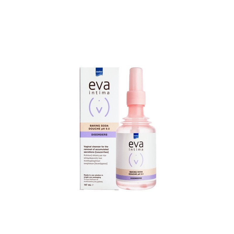 Solutie de curatare Eva Intima Baking Soda Douche pH 9.0, 147 ml - www.naturasanat.ro