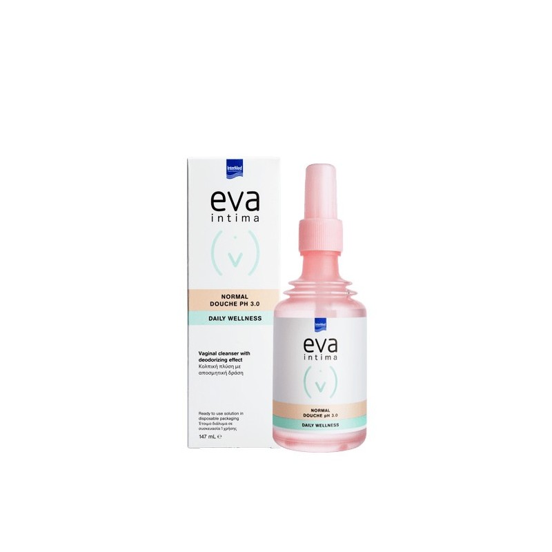 Solutie de curatare vaginala Eva Intima Normal Douche pH 3.0, 147 ml - www.naturasanat.ro