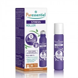 Roll-on Antistres cu uleiuri esentiale 5 ml, Puressentiel - www.naturasanat.ro