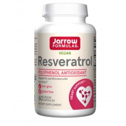Resveratrol 100mg, 60 capsule, Jarrow - www.naturasanat.ro