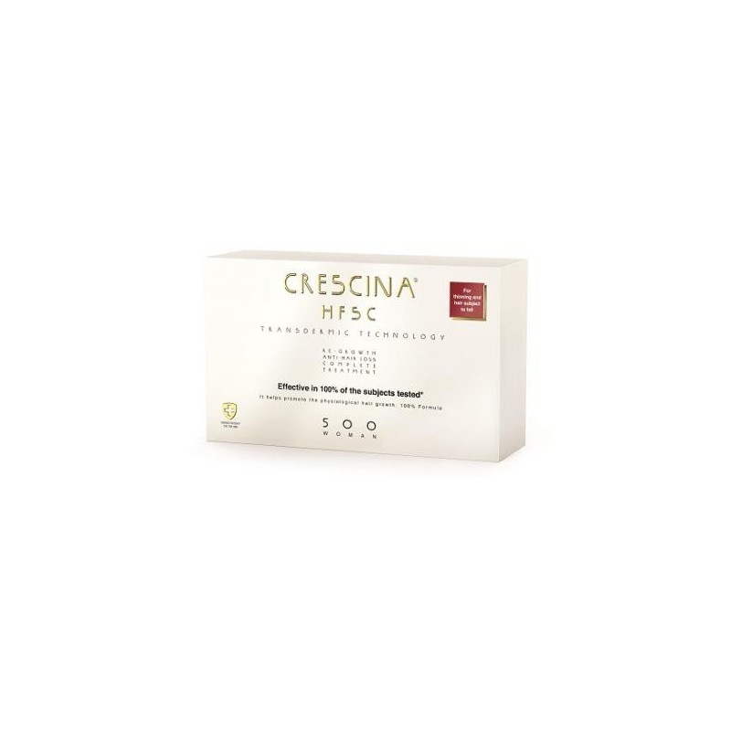 Labo CRESCINA HFSC Transdermic Complete 500 WOMAN x 10+10fiole - www.naturasanat.ro