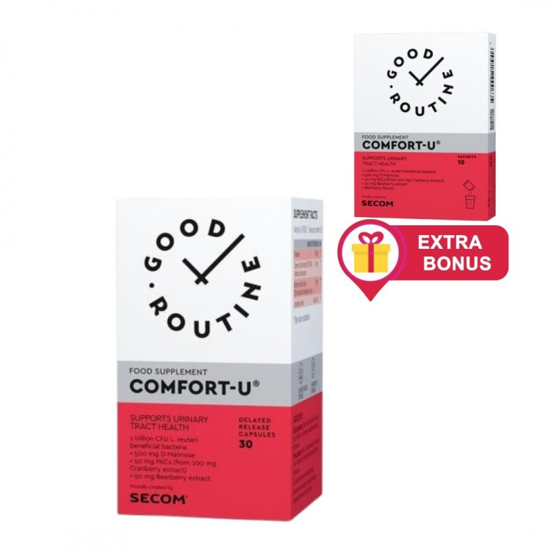 Comfort U, 30 capsule, Good Routine - www.naturasanat.ro