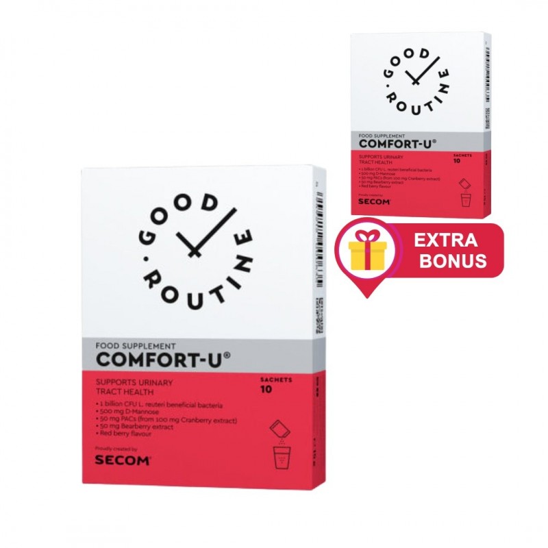 Comfort U, 10 plicuri, Good Routine - www.naturasanat.ro