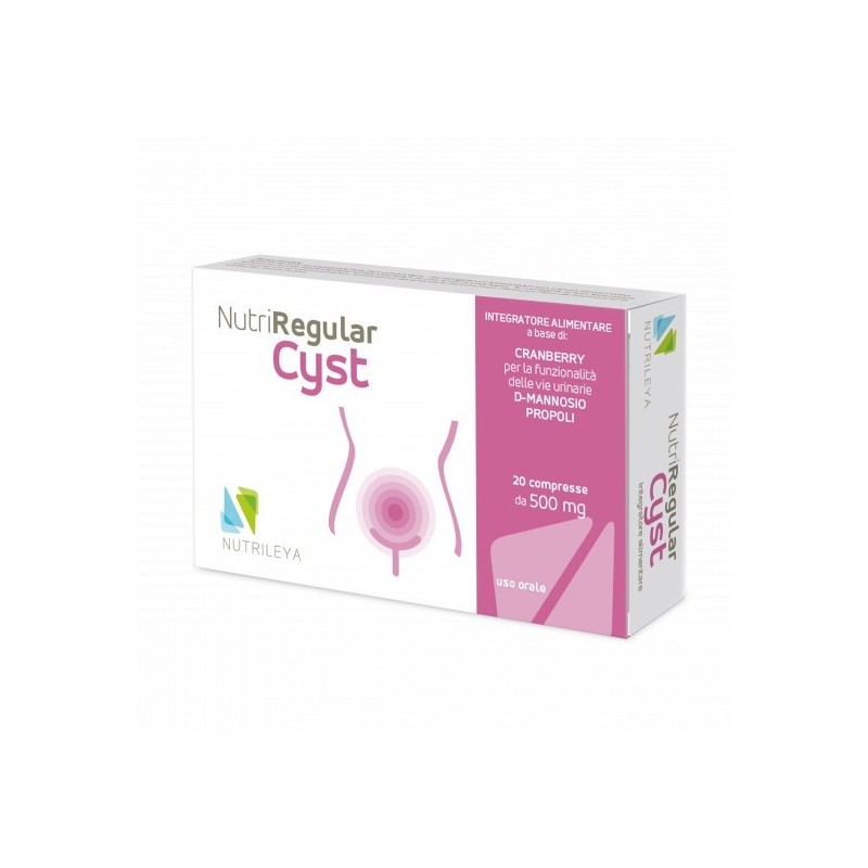 NutriRegular Cyst, 20 cps, Nutrileya - www.naturasanat.ro