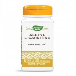 Acetyl L-Carnitine 500 mg , 60 capsule, Secom - www.naturasanat.ro