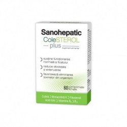 Sanohepatic Colesterol Plus, 60 comprimate, Zdrovit - www.naturasanat.ro
