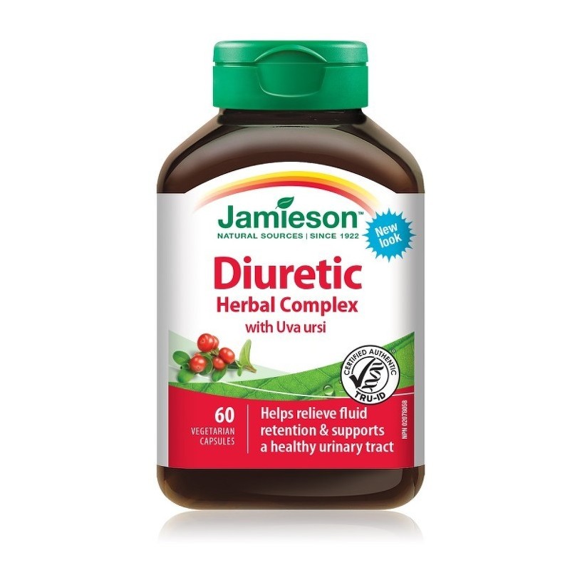 Jamieson Diuretic din plante 60cps - www.naturasanat.ro