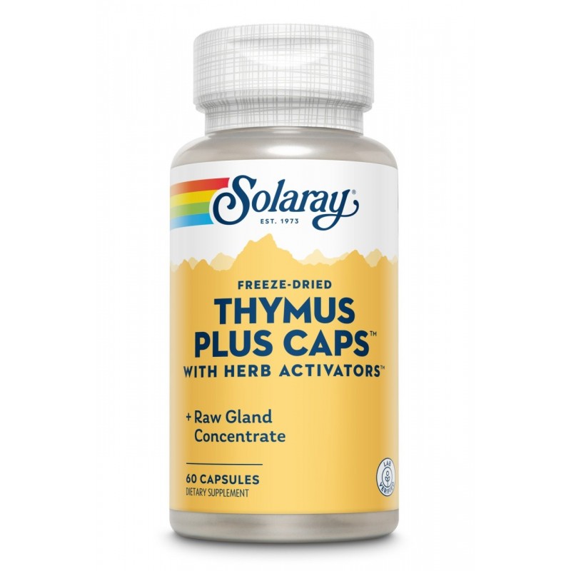 Thymus Plus Caps x 60cps (Secom) - www.naturasanat.ro
