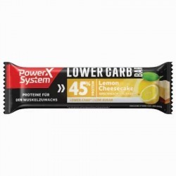POWER SYSTEM Baton proteic 45% aroma de cheesecake cu lamaie, 40g - www.naturasanat.ro